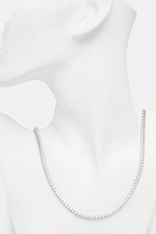 Doplňky Stříbrný náhrdelník HATTON LABS Classic Tennis Chain S HL.W4.861.01 stříbrná