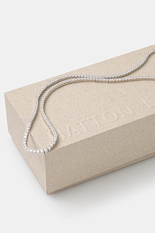 Stříbrný náhrdelník HATTON LABS Classic Tennis Chain S stříbrná HL.W4.861.01
