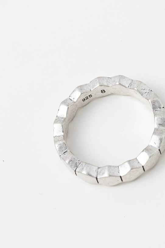 Серебряное кольцо AllSaints 500107SLV041 серебрянный AW24