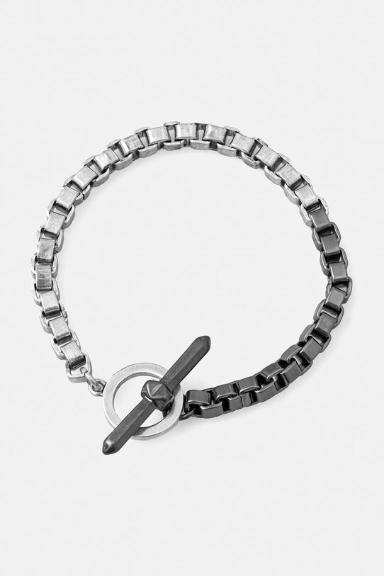 AllSaints bransoletka srebrny 501564TWO007