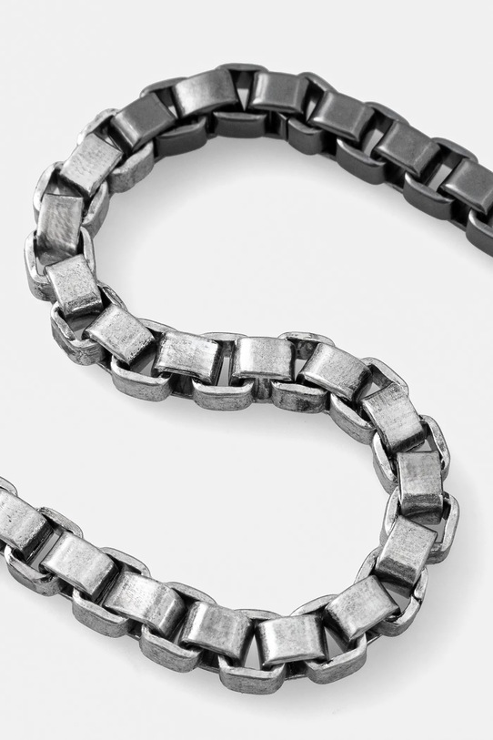 Narukvica AllSaints 501564TWO007 srebrna AW24