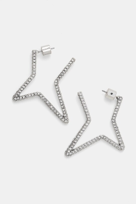 Σκουλαρίκια AllSaints ασημί 501603SLV041