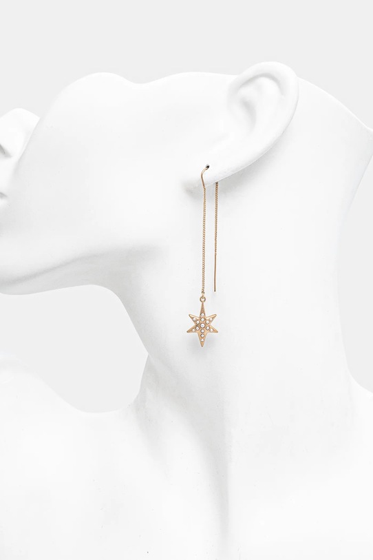 Náušnice AllSaints 501611BRS711 zlatá AW24