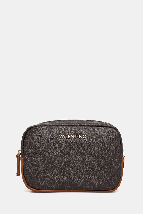 Kozmetická taška Valentino Bags Planet friendly hnedá VBE8GT538