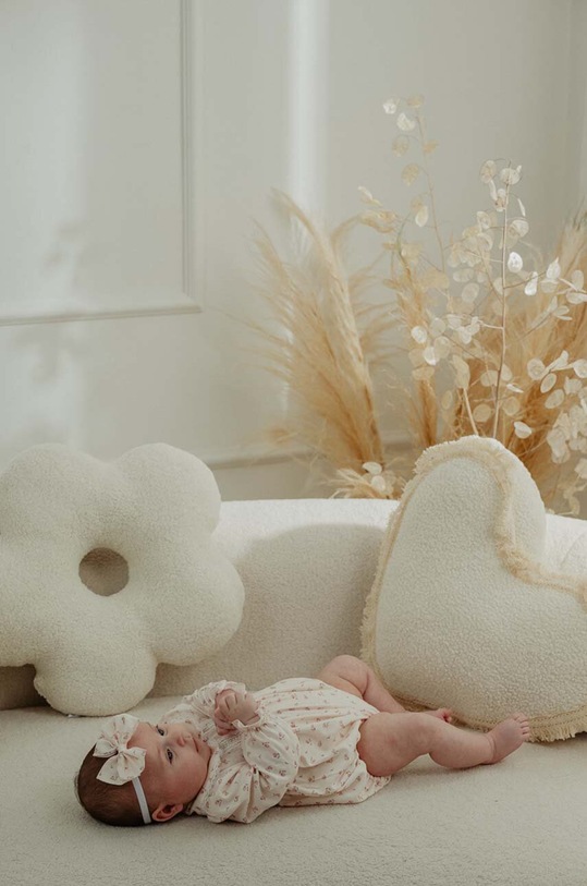 Dekorativní polštář Jamiks FLOWER FLOWER.Poduszka.JZH273 béžová AW24