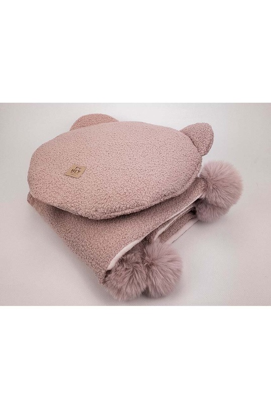Jamiks baba takaró KESLEY rózsaszín KESLEY.Kocyk.JZH099.G