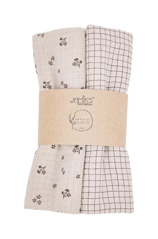 Детская пеленка Jamiks LORE 2 шт Для младенцев бежевый LORE.or.zes.piel.JZH008