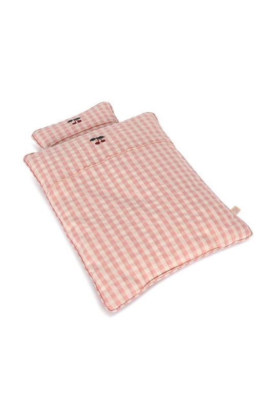 Konges Sløjd lenjerie de pat pentru păpuși DOLL BEDDING roz KS101474