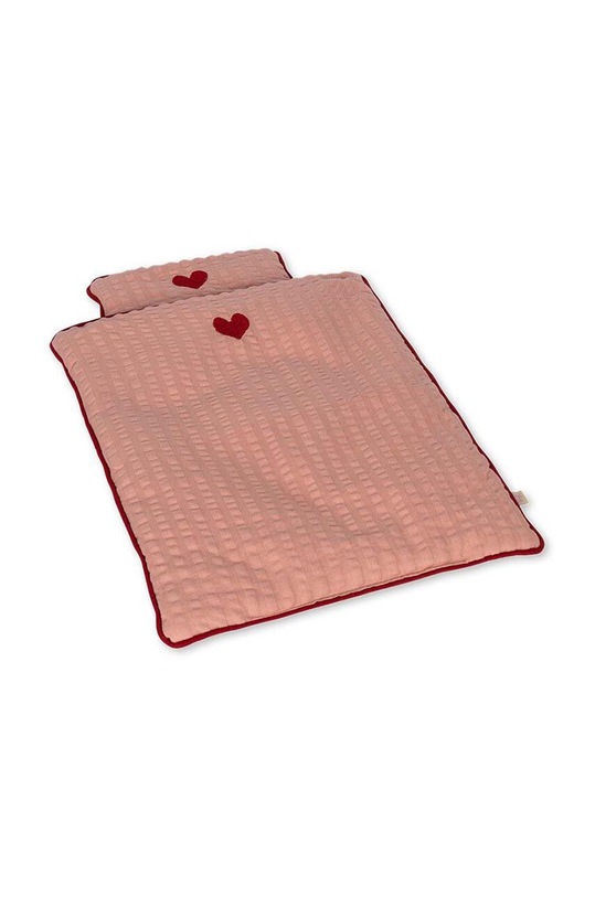Konges Sløjd lenjerie de pat pentru păpuși DOLL BEDDING roz KS101474