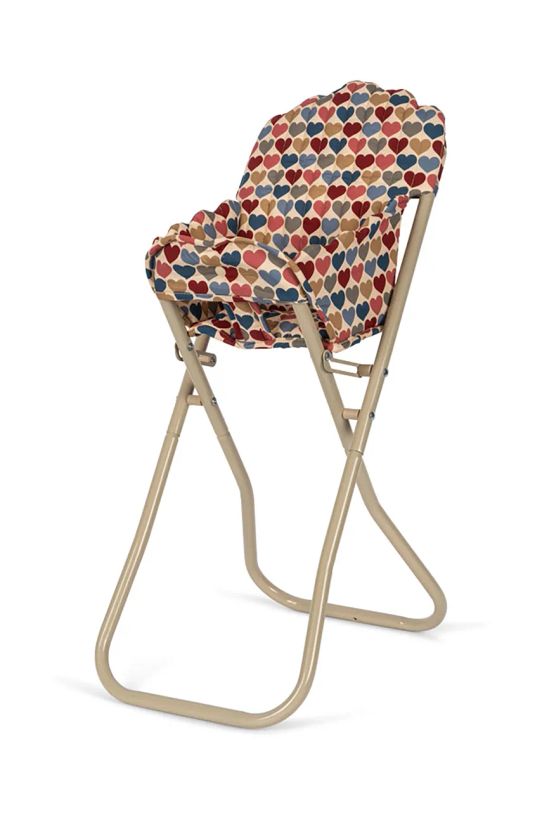 Konges Sløjd krzesełko dla lalek DOLL HIGH CHAIR multicolor KS101479