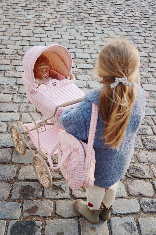 Konges Sløjd wózek dla lalek DOLL PRAM różowy KS101483