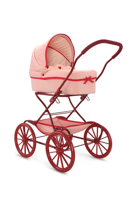 Konges Sløjd játék babakocsi DOLL PRAM KS101483 rózsaszín AW24