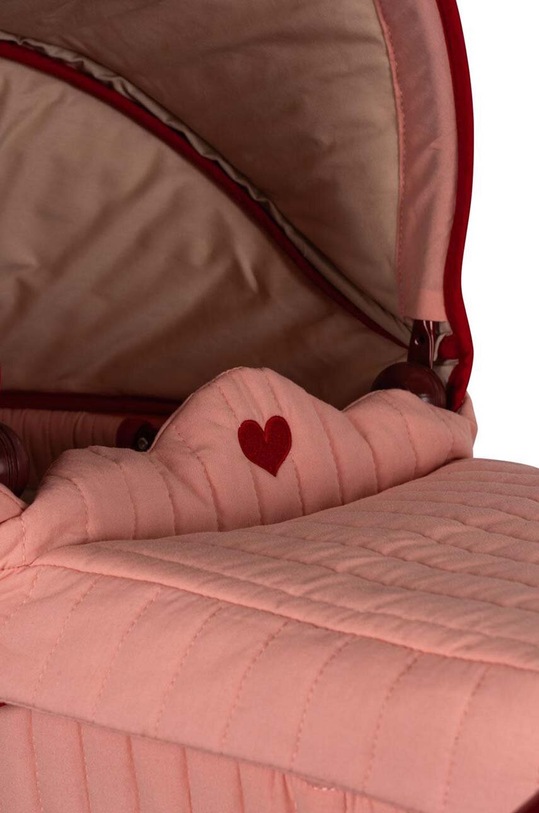 Konges Sløjd játék babakocsi DOLL PRAM rózsaszín KS101483