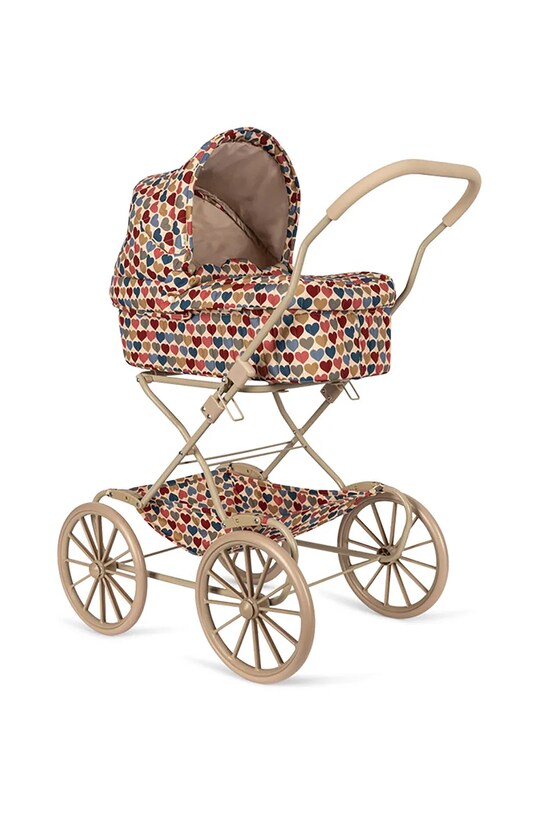 Voziček za punčke Konges Sløjd DOLL PRAM pisana KS101483