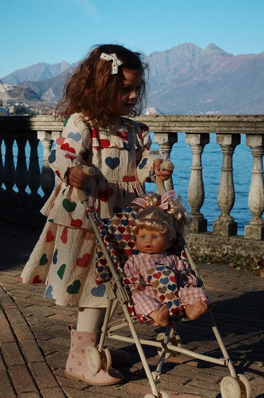Καροτσάκι για κούκλες Konges Sløjd DOLL STROLLER KS101484 πολύχρωμο AW24
