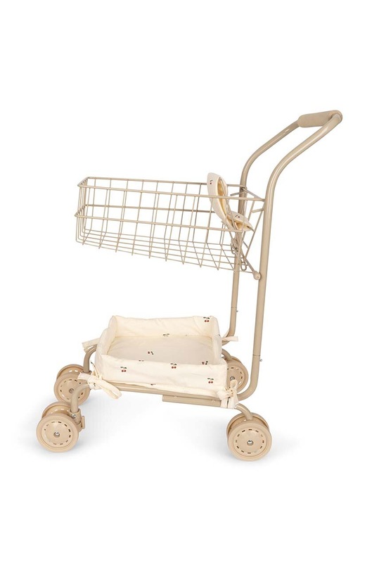 Konges Sløjd cărucior de cumpărături KIDS SHOPPING CART KS101545 bej AW24