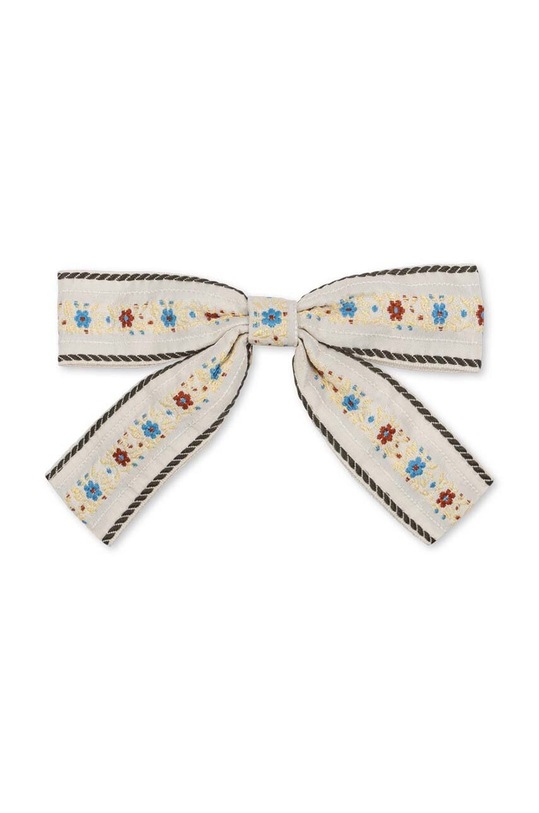 Dječja ukosnica za kosu Konges Sløjd RIBBON BOWIE HAIR CLIP KS101646 bijela AW24