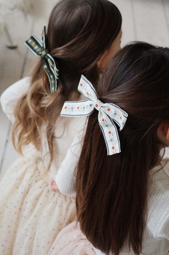 Konges Sløjd spinka do włosów dziecięca RIBBON BOWIE HAIR CLIP KS101646