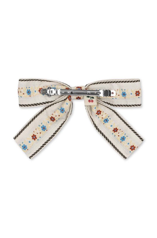 Djevojčice Dječja ukosnica za kosu Konges Sløjd RIBBON BOWIE HAIR CLIP KS101646 bijela
