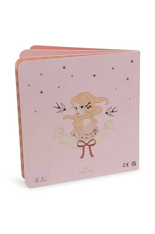 Konges Sløjd carte de activități pentru copii TOUCH AND FEEL BOOK UNICORN FSC KS101712