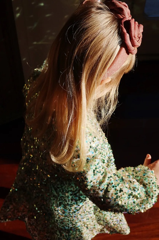 Konges Sløjd opaska do włosów dziecięca ROSIE GLITTER HAIRBRACE KS101777