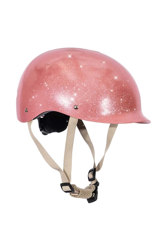 Konges Sløjd kask dziecięcy BICYCLE HELMET GLITTER KS101795 różowy AW24