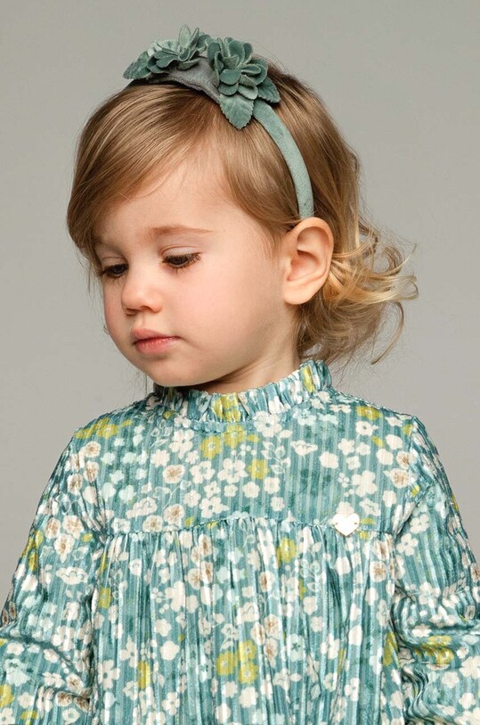 Dětská čelenka do vlasů Mayoral tyrkysová 10778.4B.Bizuteria.9BYH