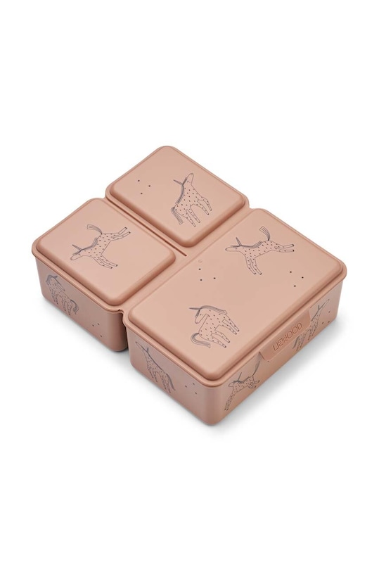 Dětský obědový box Liewood Driss Lunchbox LW19266.G růžová AW24