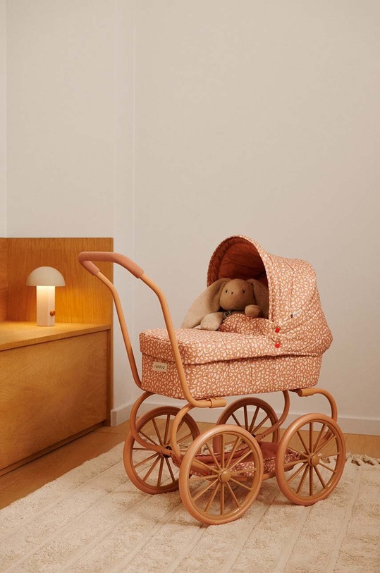 Καροτσάκι για κούκλες Liewood Adaline Doll Pram πορτοκαλί LW19758