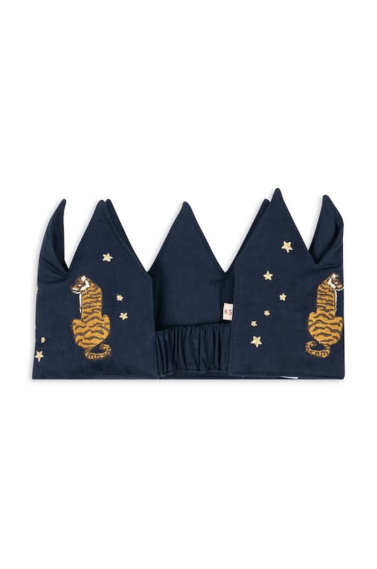 Konges Sløjd coroană aniversară pentru copii BIRTHDAY CROWN GLITTER KS101902 bleumarin AW24