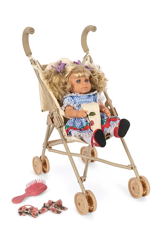 Konges Sløjd lalka i wózek dziecięcy ALL I WISH FOR - DELPHINE DOLL KS101908 niebieski AW24