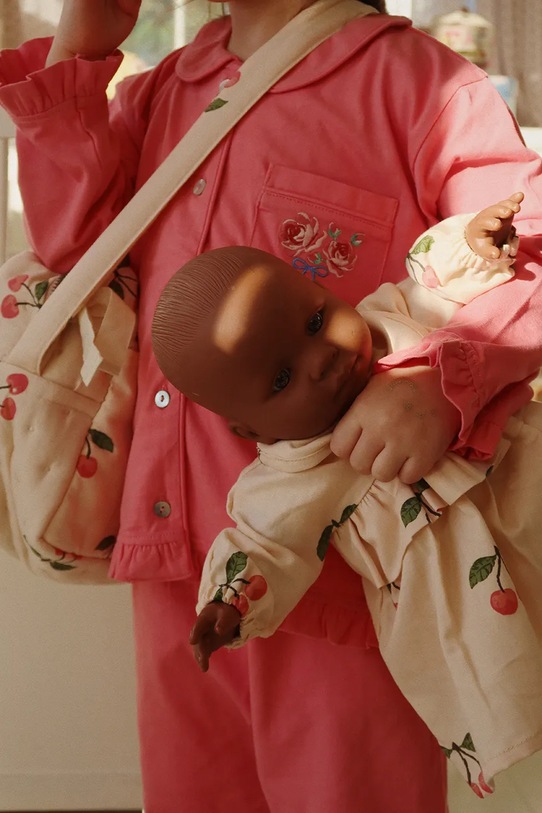 Ρούχα για κούκλες Konges Sløjd DOLL CLOTHES SET GOTS KS101949 μπεζ