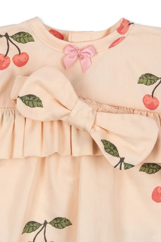 Κοριτσίστικα Ρούχα για κούκλες Konges Sløjd DOLL CLOTHES SET GOTS KS101949 μπεζ
