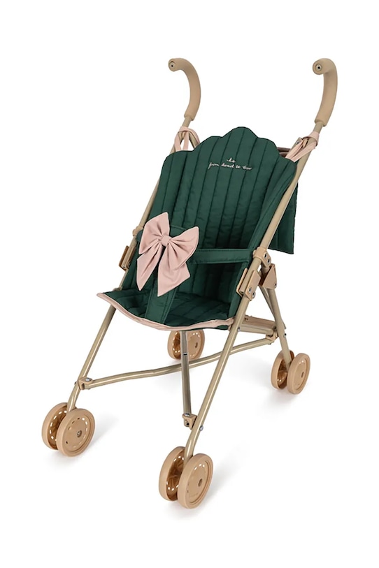 Καροτσάκι για κούκλες Konges Sløjd BOWIE DOLL STROLLER πράσινο KS101959