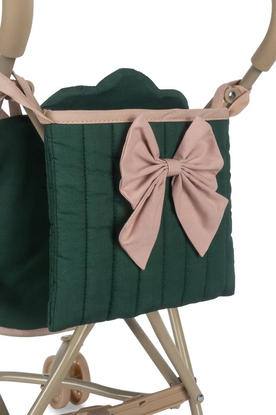 Καροτσάκι για κούκλες Konges Sløjd BOWIE DOLL STROLLER πράσινο KS101959