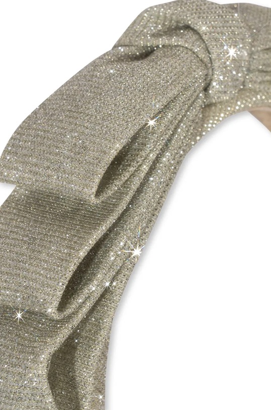 Djevojčice Dječja traka za kosu Konges Sløjd GLITTER BOW HAIRBRACE KS101990 siva