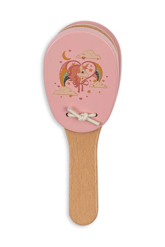 Κοριτσίστικα Σετ μουσικών οργάνων Konges Sløjd WOODEN MUSIC SETS FSC KS102148.G ροζ