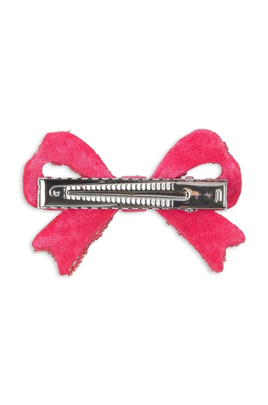 Sponky Konges Sløjd 2 PACK PEARLY BOW HAIR CLIPS 2-pak ružová KS101855