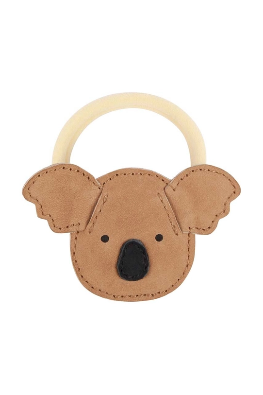 Дівчинка Дитяча резинка для волосся Donsje Josy Classic Hair Tie Koala 6008010. бежевий