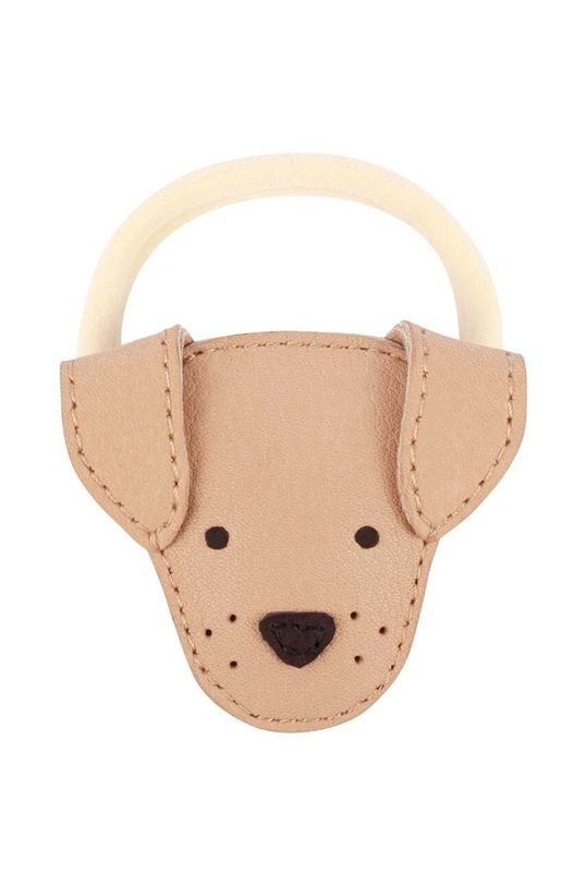Donsje gumka do włosów dziecięca Josy Classic Hair Tie Dog 6008015. beżowy AW24