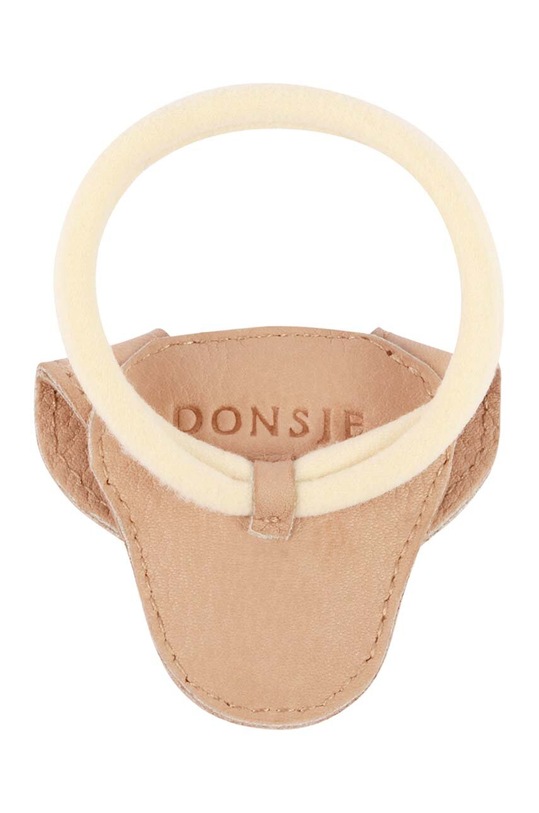 Dziewczynka Donsje gumka do włosów dziecięca Josy Classic Hair Tie Dog 6008015. beżowy