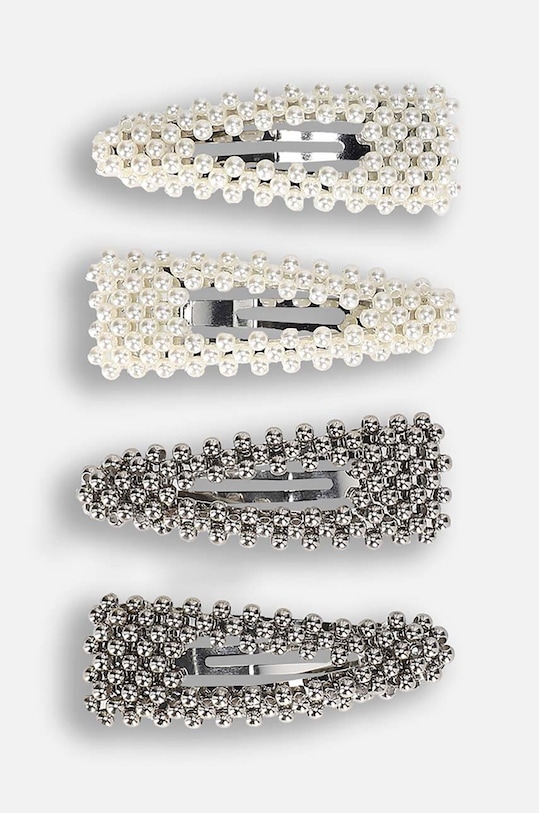 Detská sponka Coccodrillo 4-pak strieborná ZC4311701PBJ