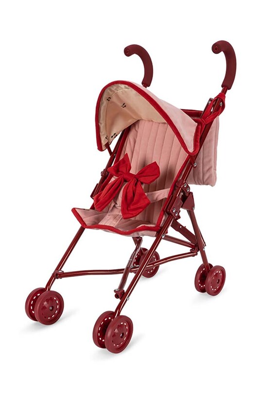 Konges Sløjd cărucior de păpuși ZOE LULU DOLL STROLLER KS101828 roz AW24