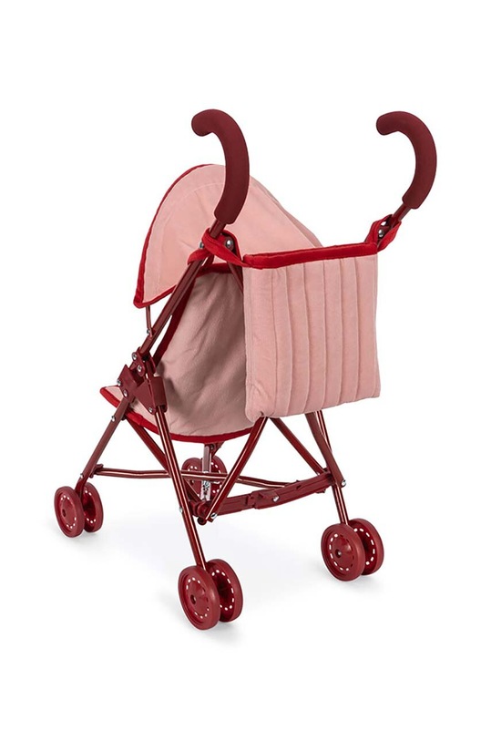 Dziewczynka Konges Sløjd wózek dla lalek ZOE LULU DOLL STROLLER KS101828 różowy