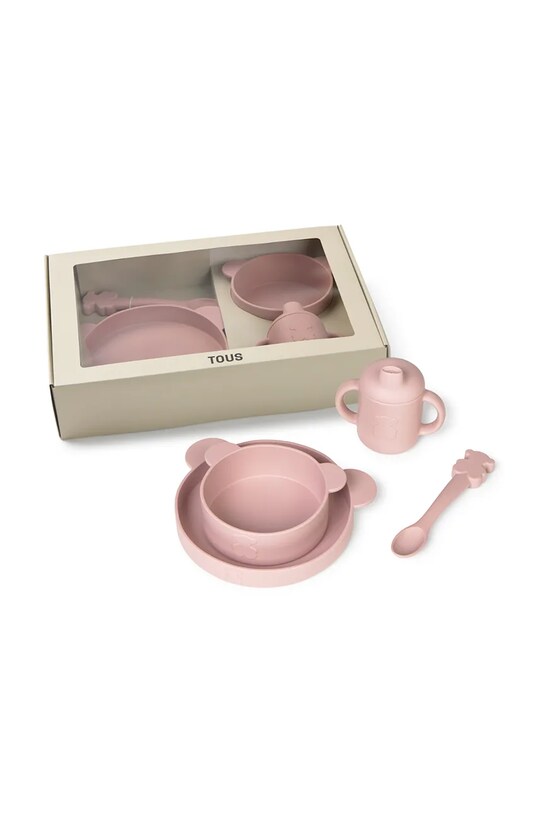 Tous set pranzo bambino/a Zoe rosa Zoe.2001.G