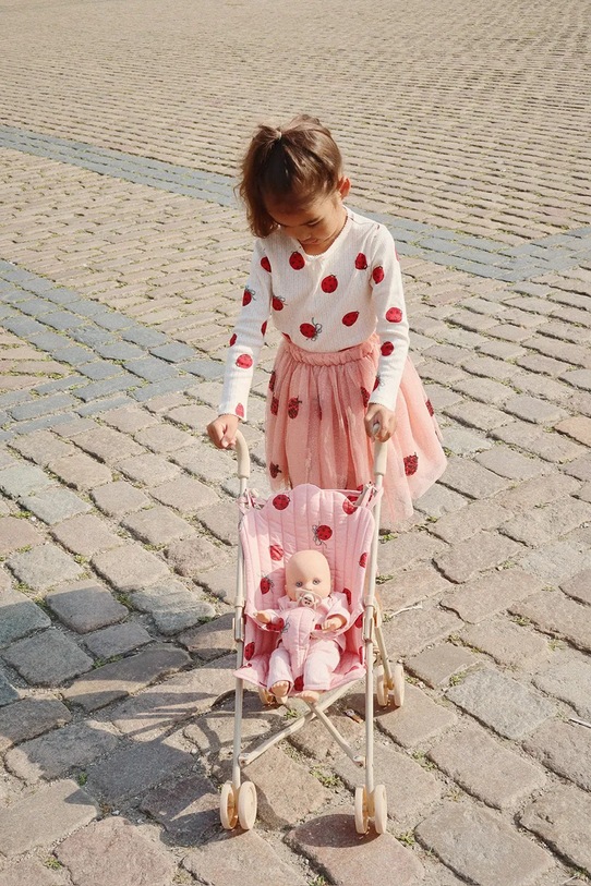 Kolica za lutke Konges Sløjd DOLL LADYBUG GLITTER STROLLER KS102209