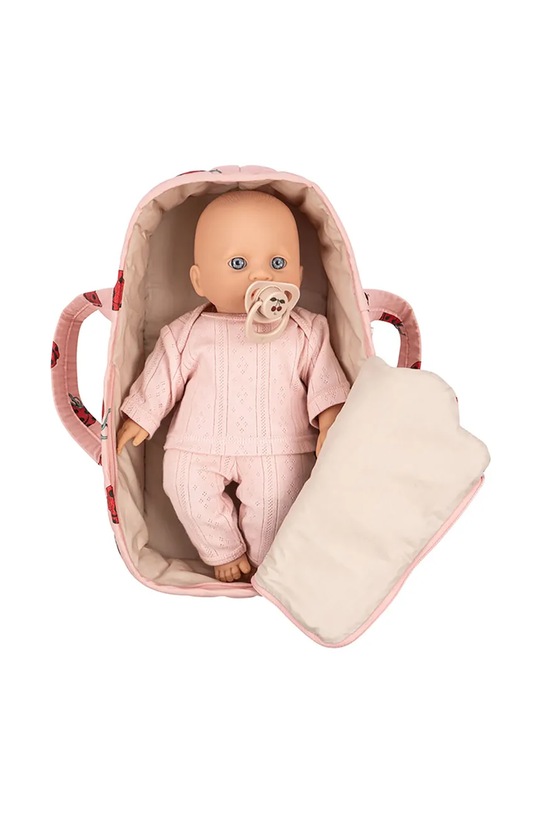 Panenka s nosítkem Konges Sløjd BONNIE DOLL GIFT SET KS102210 růžová AW24