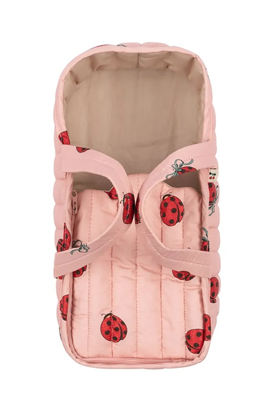 Panenka s nosítkem Konges Sløjd BONNIE DOLL GIFT SET KS102210 růžová
