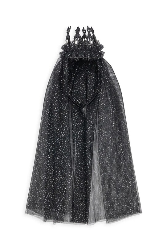 Konges Sløjd korona księżniczki HALLOWEEN PRINCESS CROWN KS102195 czarny AW24