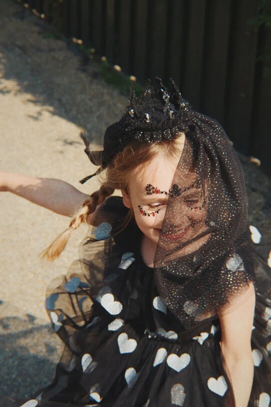Konges Sløjd korona księżniczki HALLOWEEN PRINCESS CROWN KS102195 czarny